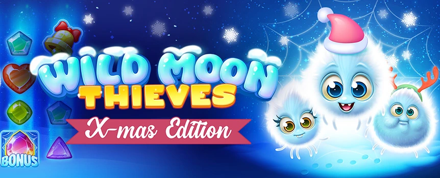 See if Santa will deliver presents to outer space in Wild Moon Thieves. Play at Joe Fortune and Hold and Win your way to the 5,000x max win!