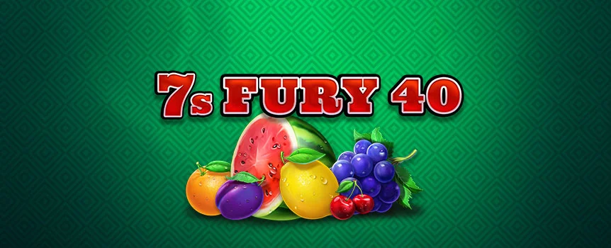 7s Fury 40 is loaded with Wilds, Scatters, and delicious fruity symbols. Play at Joe Fortune and spin your way to the 1,000x max win!  